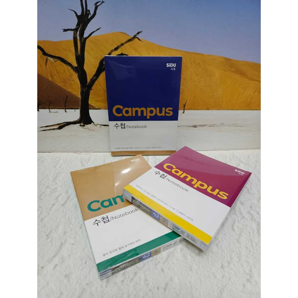 

RB (5 buku) SiDU Maxi Buku Tulis 42 Lembar KAMPUS CAMPUS design SAMPUL KOREA / BUKU BESAR PANJANG
