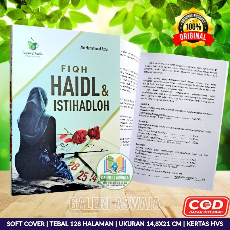 Fiqih Haidl Dan Istihadloh Membahas Haid Pada Wanita Buku Haidh Wanita Buku Haid Wanita Buku Haidl P