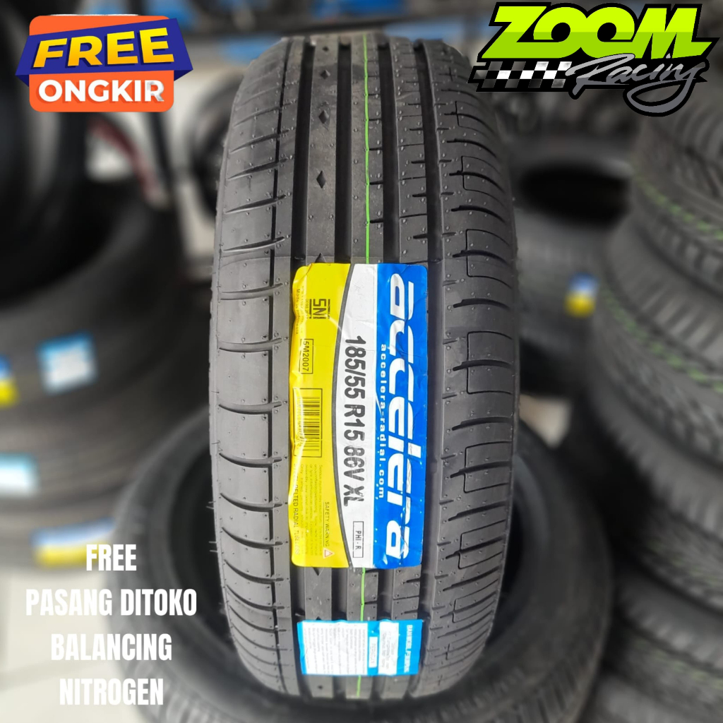 Ban Mobil Standar Jazz,City,Fiesta dll Merk ACCELERA PHI-R 185 55 R15