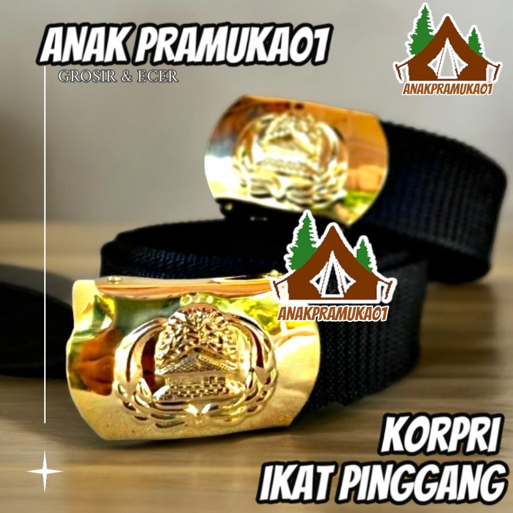 Sabuk korpri / ikat pinggang korpri