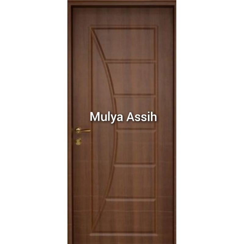 kusen dan pintu kamar dari bahan kayu Meranti batu oven