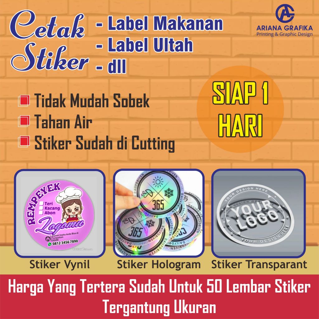 

Stiker Label