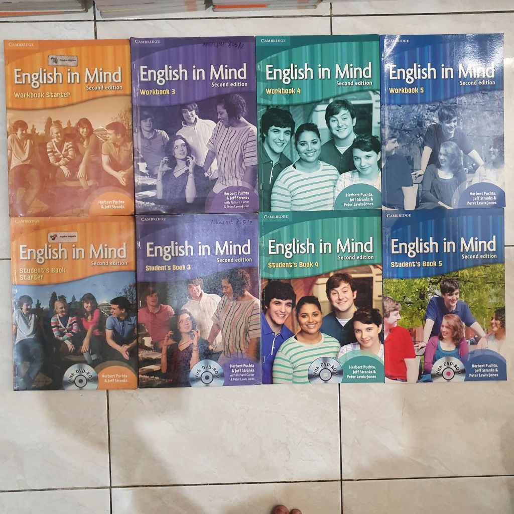 Buku Bahasa Inggris English In Mind untuk SMA Kelas 10,11,12