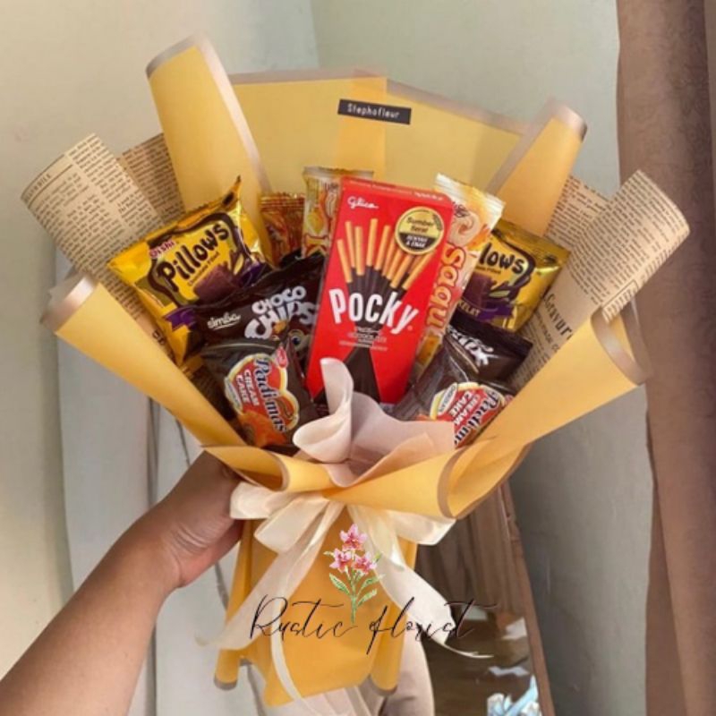 

[free packing]buket snack pillow pocky