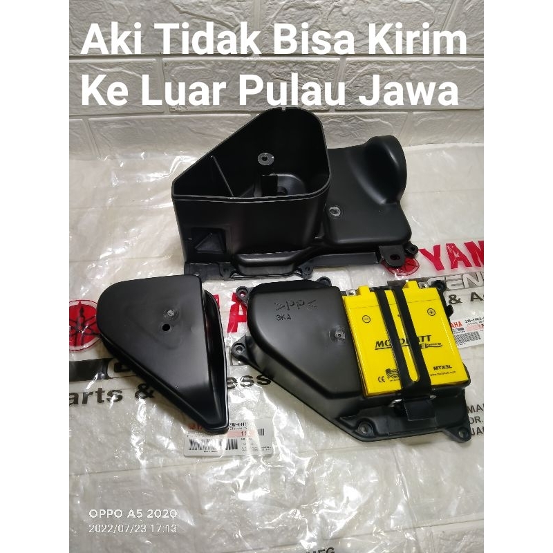 BOX FILTER ORIGINAL SET AKI MOTTOBAT YAMAHA RX KING