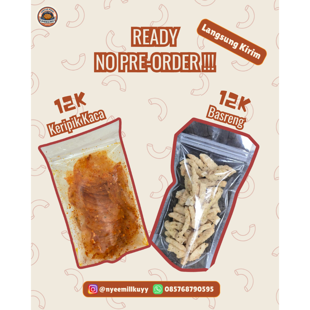 

Basreng - Kripik Kaca 100gr