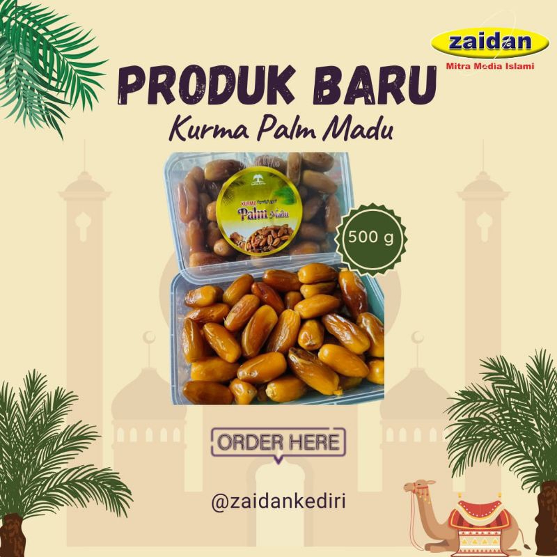 

Kurma Palm Madu Tunisia/Barari 500gr/100% ORIGINAL