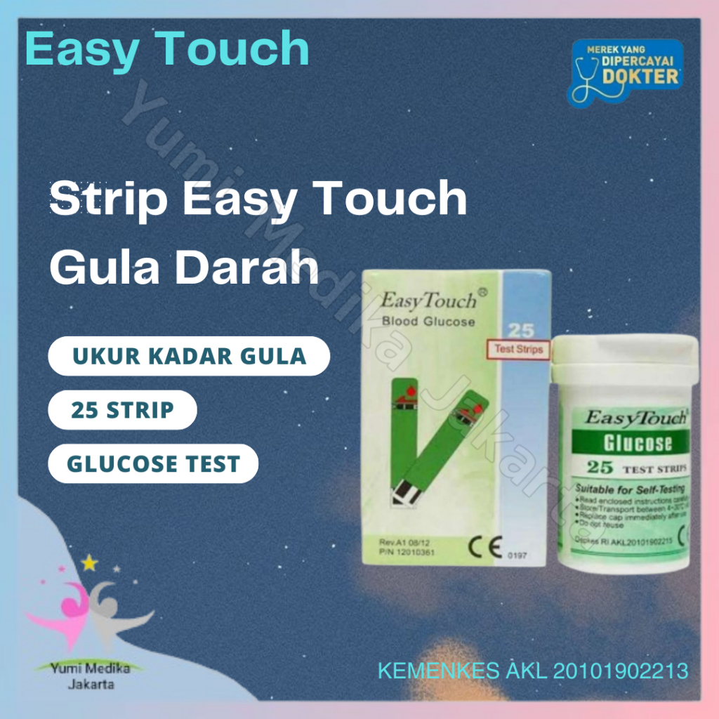STRIP EASY TOUCH GULA/STRIP EASY TOUCH GLUCOSE/STRIP EASY TOUCH GULA DARAH