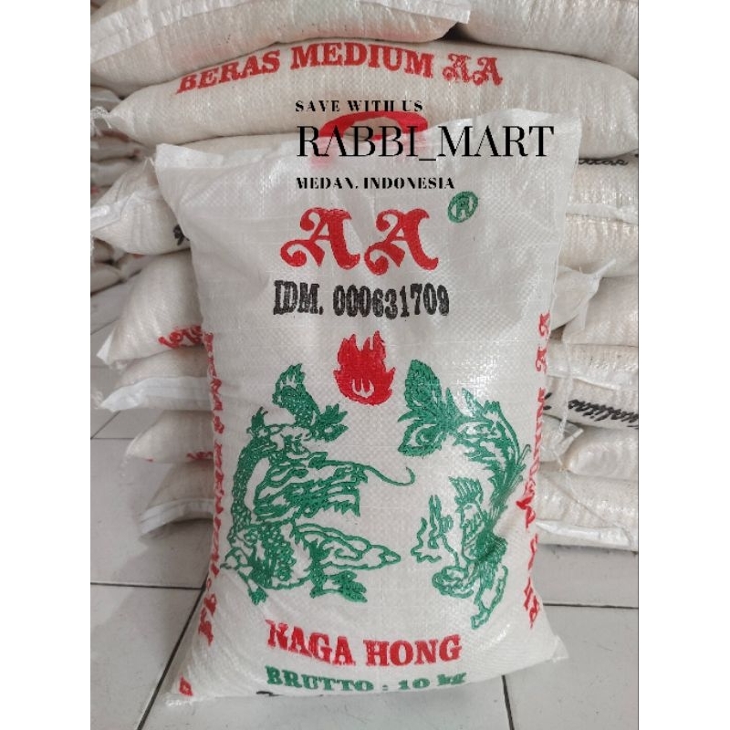 

Beras Medium AA Naga Hong