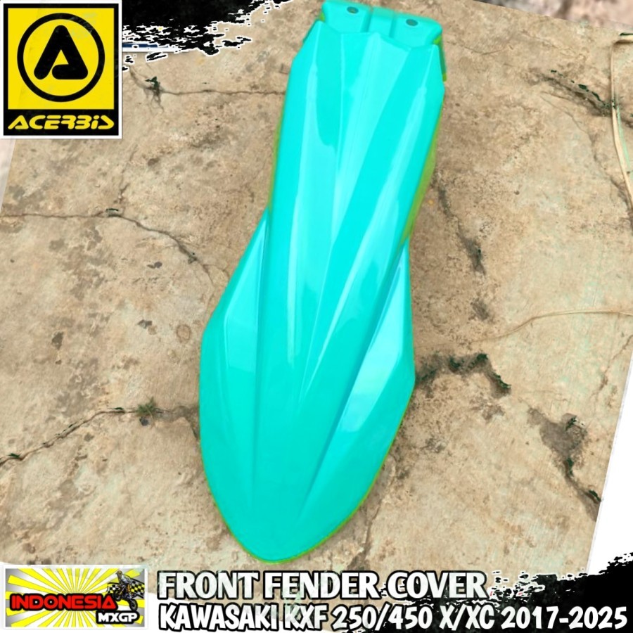 KAWASAKI KX - KXF 250 450 E X XC 2017 2018 2019 2020 2021 2022 2023 2024 2025 - ACERBIS Front Fender