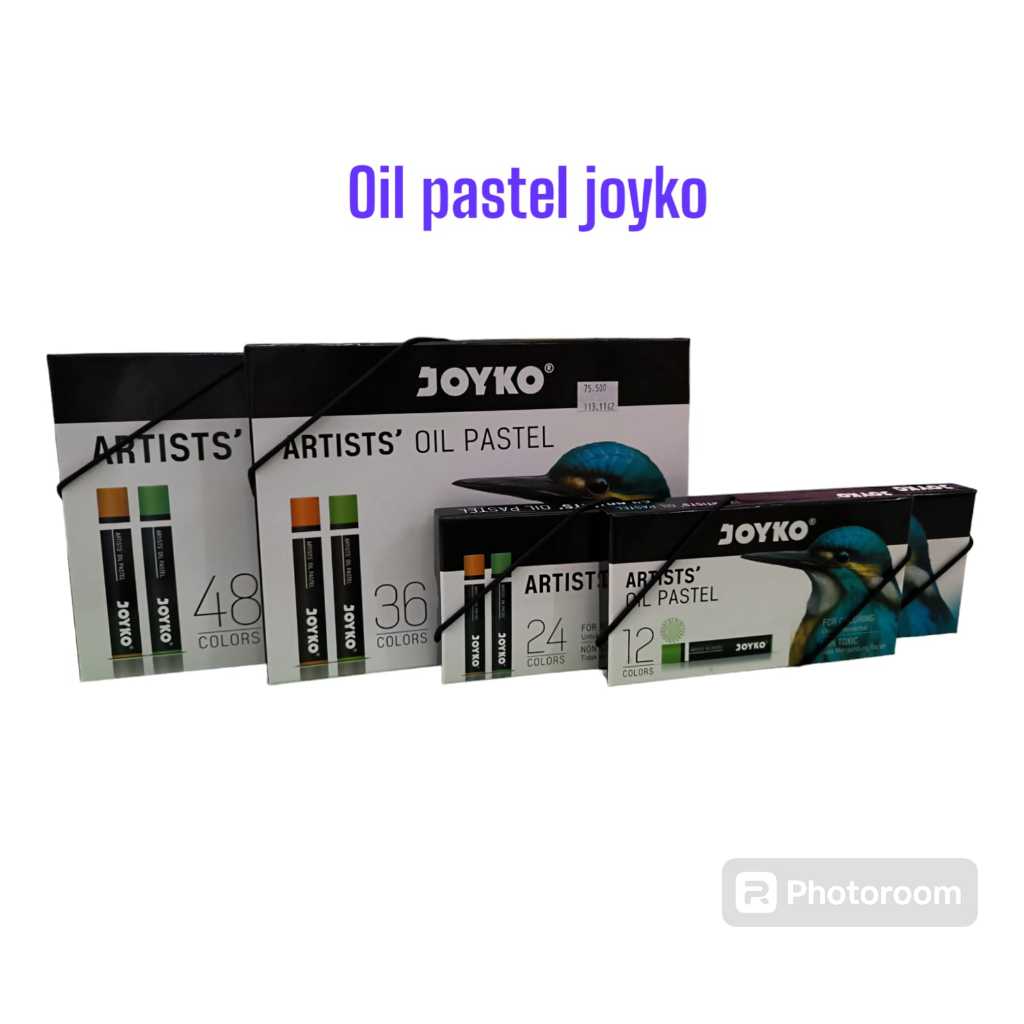 

Joyko Oil Pastel / Crayon 12,24,36,48 Warna Artists