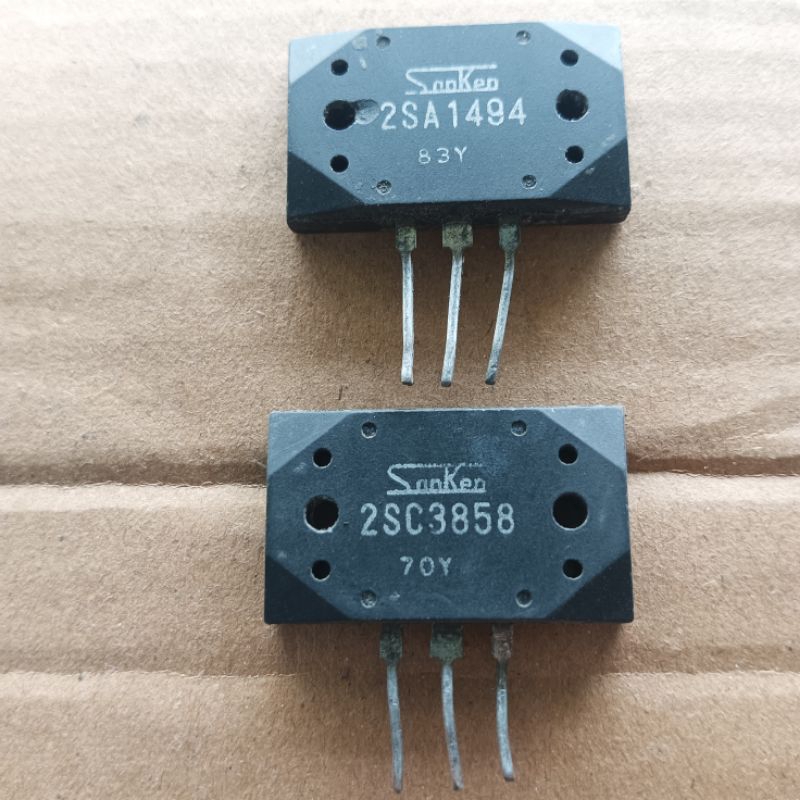 TR SANKEN 2SC3858 2SA1494 ORIGINAL CABUTAN