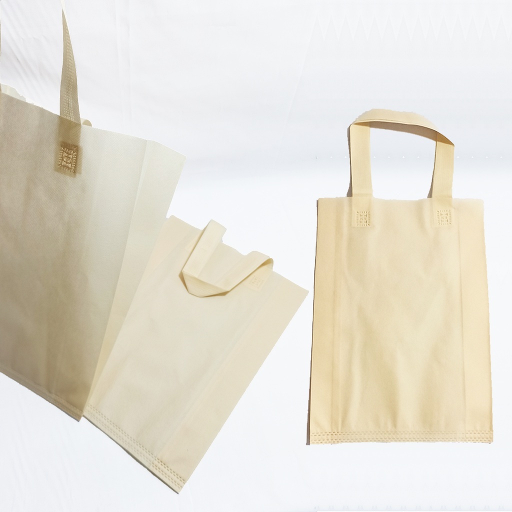 

tas spundbond tebal tali jinjing (hls) tote bag\goodie bag\suvenir bag\ukuran 25x35x10