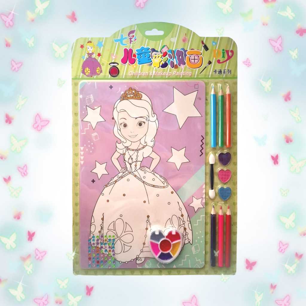 

Kanvas Lukis Mewarnai Drawing Canvas Anak Karakter Kartun Disney Princess Sophia
