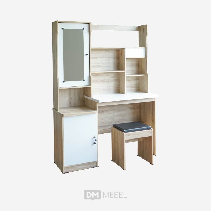 DM Mebel Meja Belajar MBMR 165 Sonoma Brown