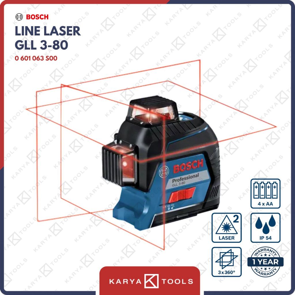 Bosch GLL3-80 Laser Level