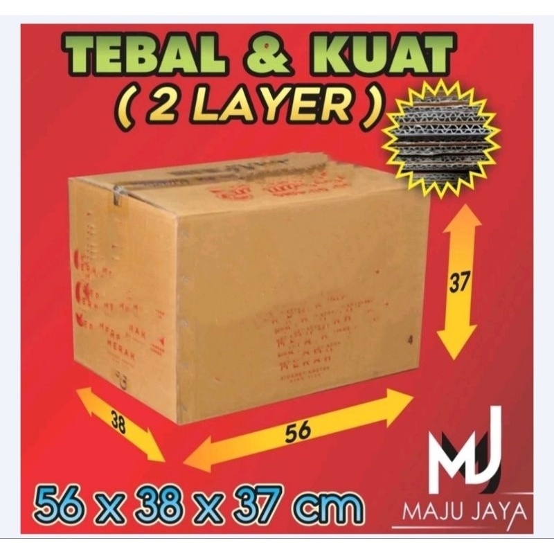 

Kardus pindahanG tebal,kuat,&besar+plastik packing size P.56cm x L.38cm x T.37cm( pesanan langsung kirim )