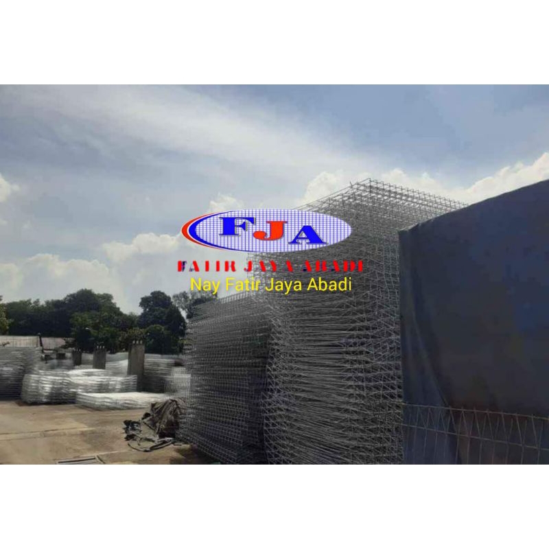 Pagar BRC T.150 x L.240 x Dia 8 mm Elektropleating