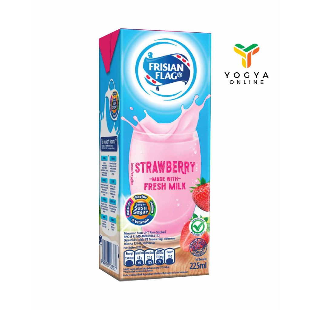 

Frisian Flag Uht Strawberry 225 Ml