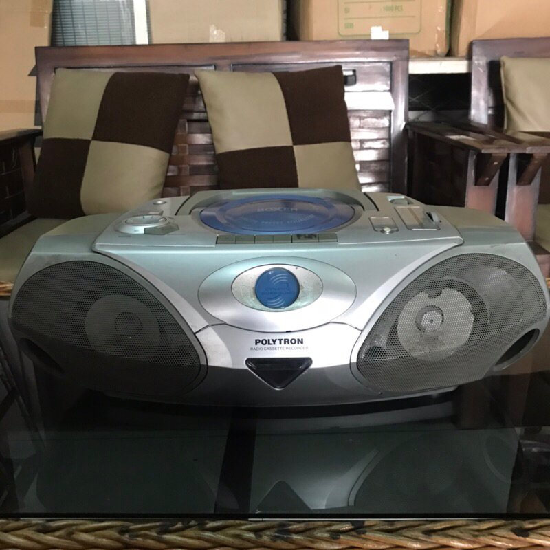 Radio Tape Compo Boxer Polytron BX 500I Suara Mantap