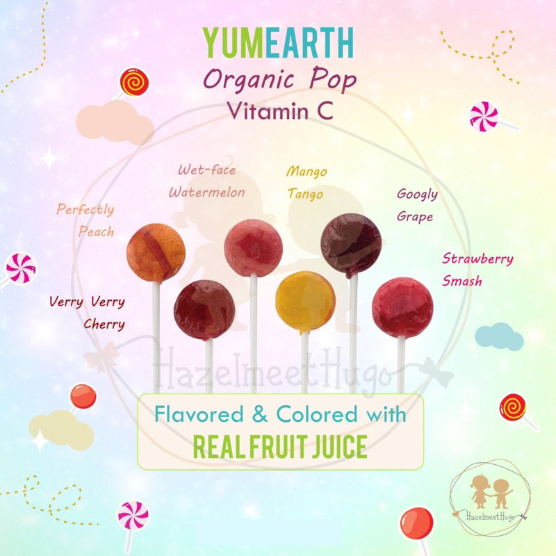 

Yumearth Organic pop Vitamin C