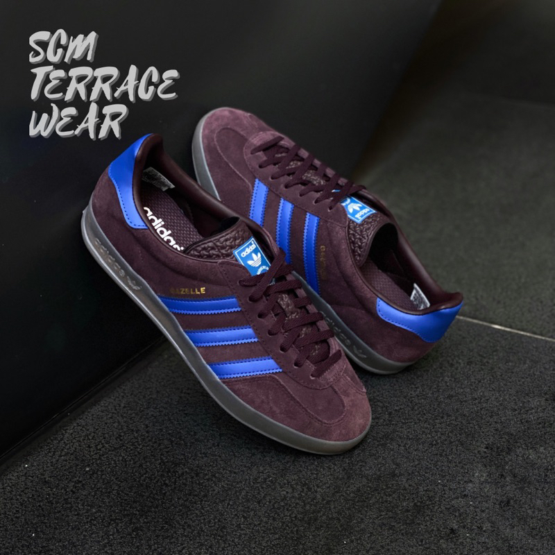 Adidas Gazelle Indoor Maroon Blue