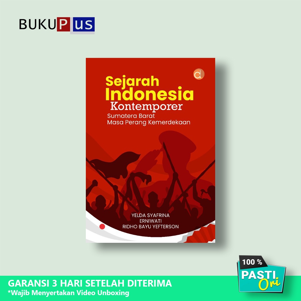 Buku Sejarah Indonesia Kontemporer Sumatera Barat Masa Perang Kemerdekaan - Original