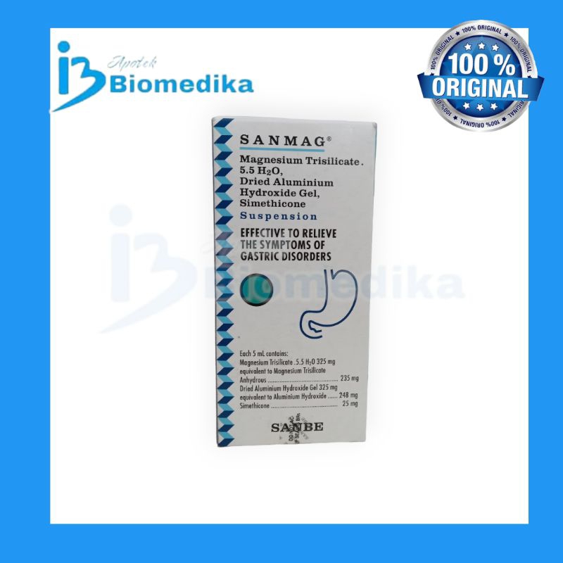 SANMAG SUSP 120ML OBAT MAAG