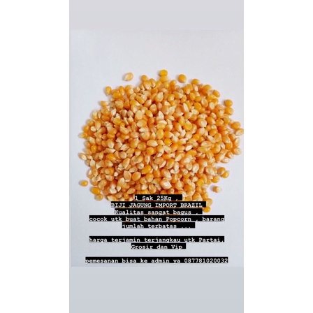 

Jagung Popcorn Bigpop Brazil 1kg