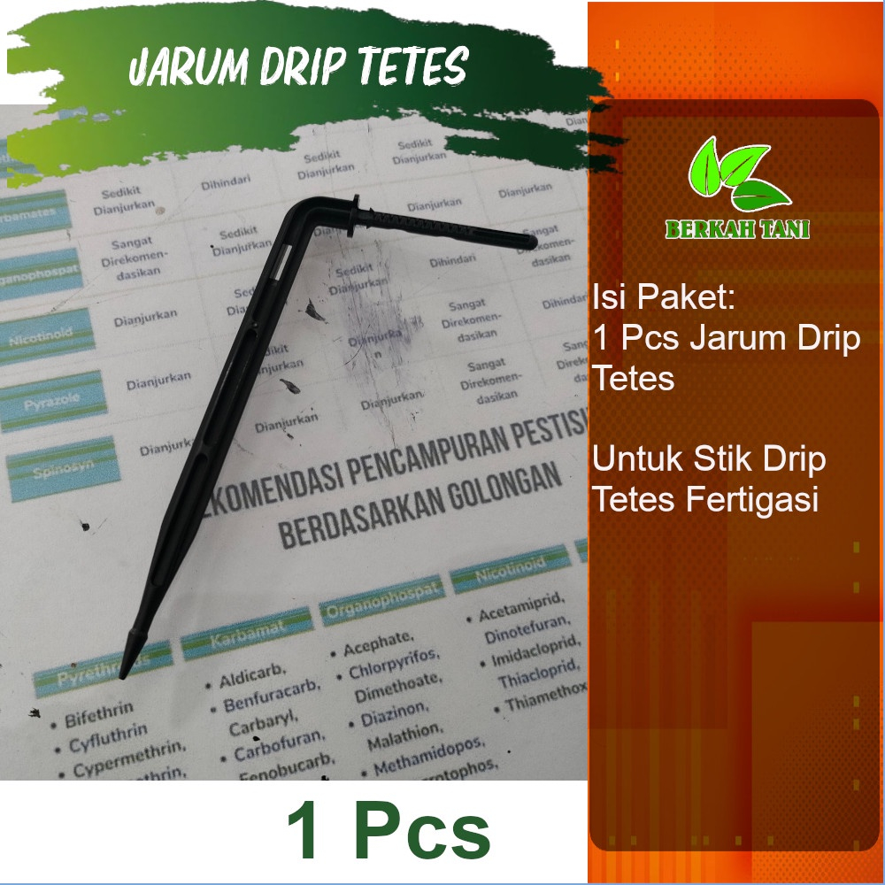 Stik Drip Fertigasi Tetes Hidroponik