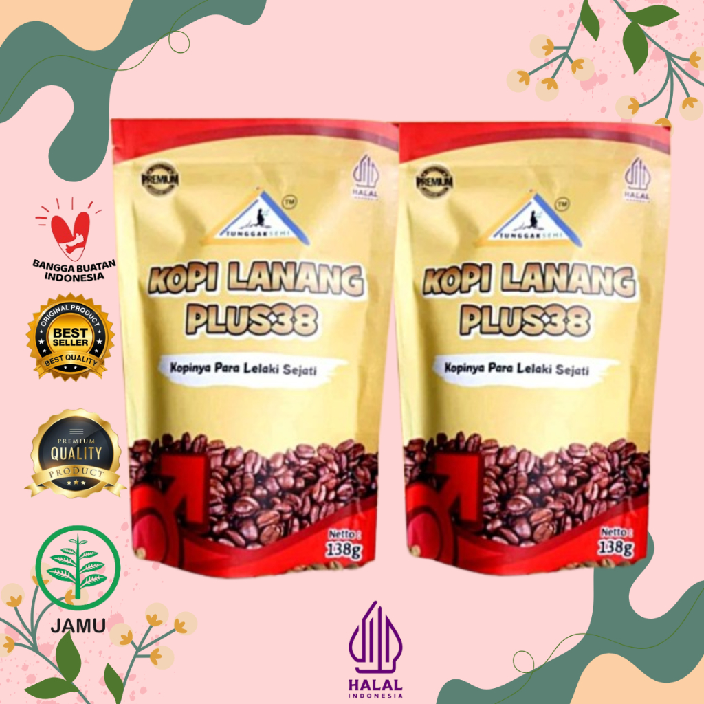 

[ PAKET HEMAT 2 ] Kopi Lanang Plus38 TsGroup