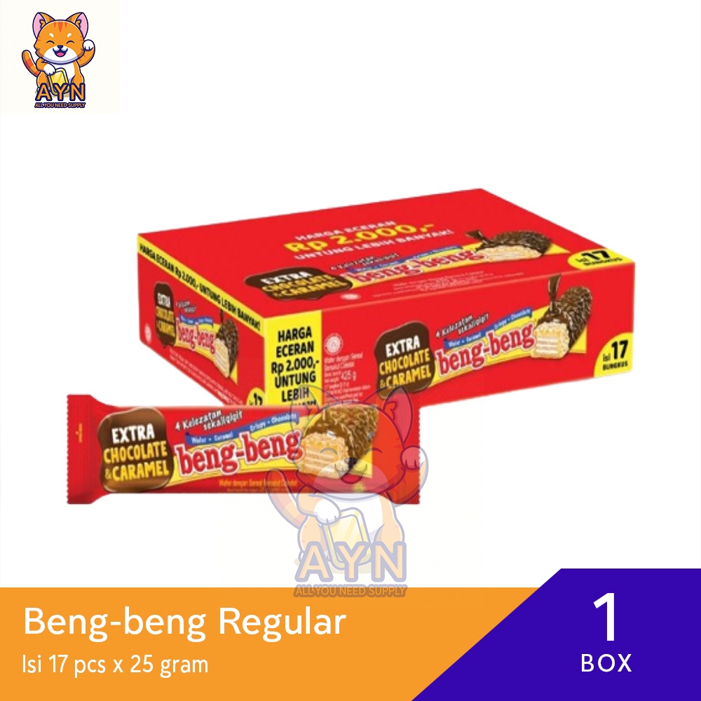 

Beng-beng Regular 1 box (isi 17pcs)