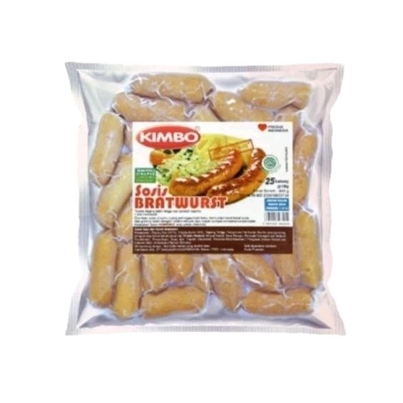 

KIMBO Sosis Bratwurst Cocktail 450gr