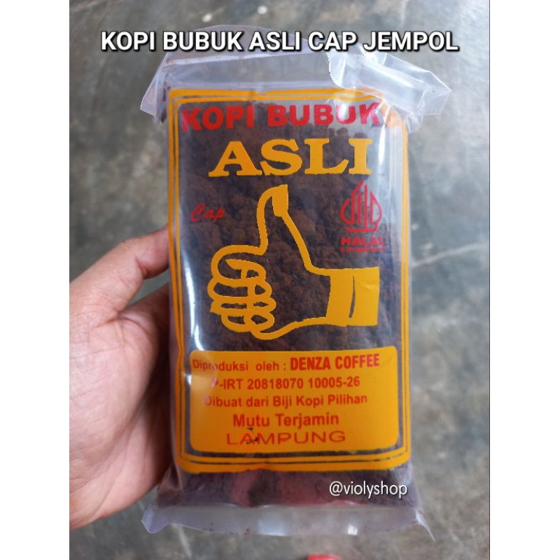 Kopi Bubuk Asli Cap Jempol Lampung