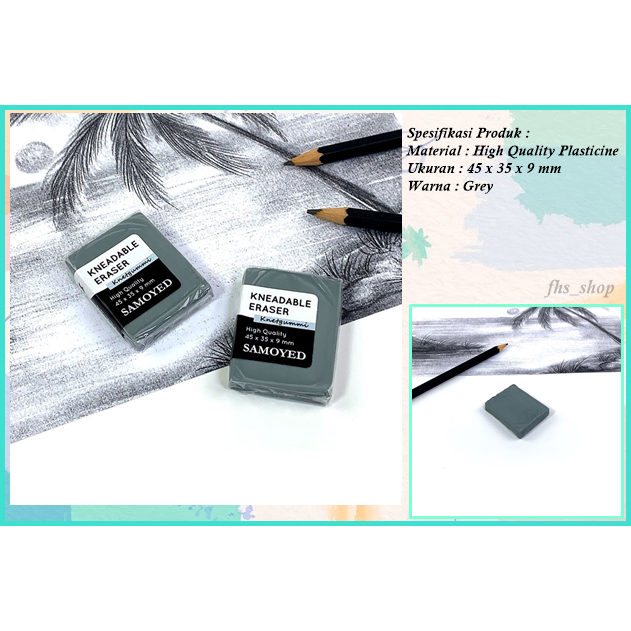 

Kneadable Eraser Penghapus Elastis Knetgummi Penghapus Uli Kneadable Artis Eraser