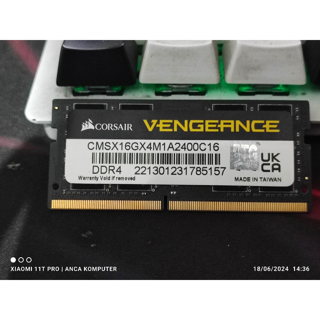 Ram Sodim / laptop  DDR4 8GB Corsair