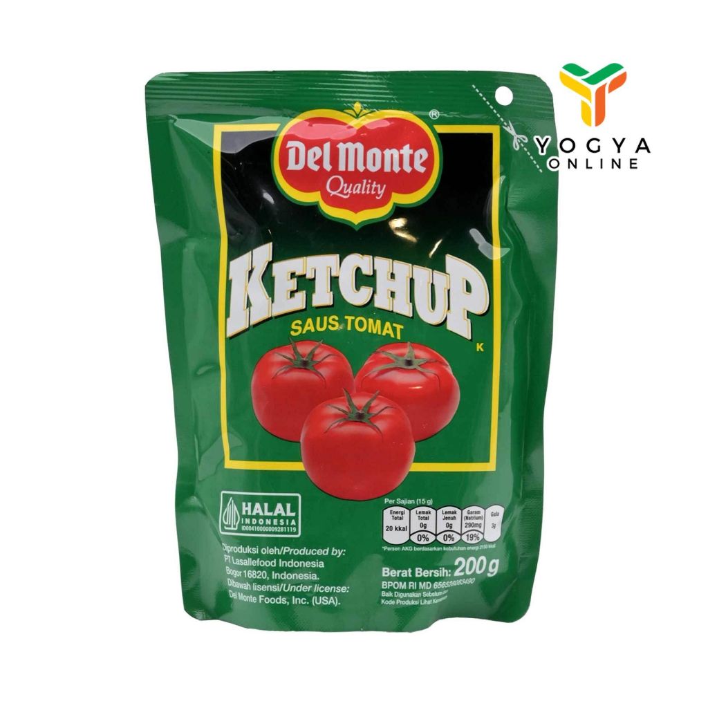 

Del Monte Tomato Ketchup Pouch 200 G