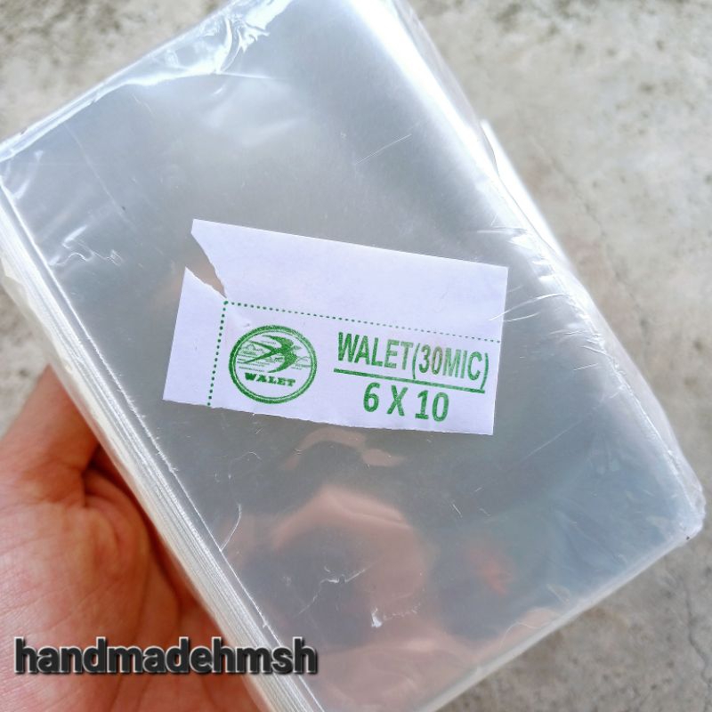 

Plastik Kaca OPP 6x10 ( per 10 gram )