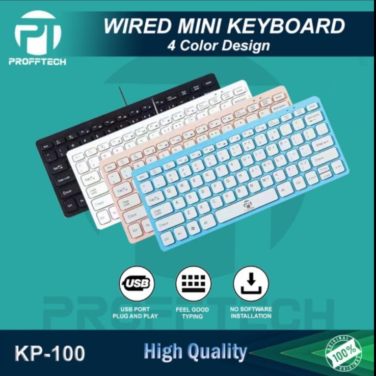 Keyboard Mini USB Profftech KP-100/Keyboard Mini USB