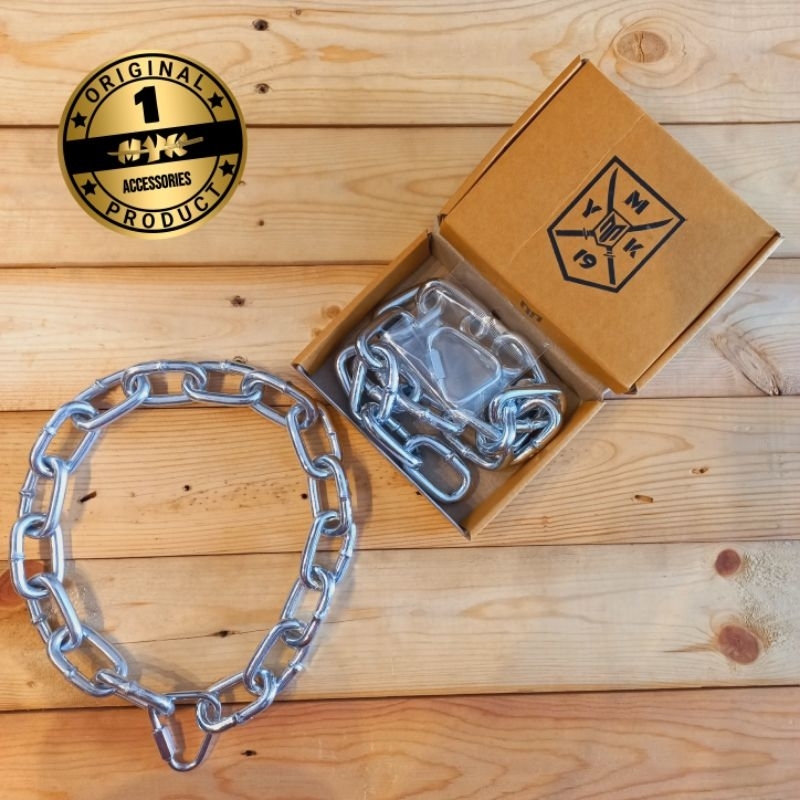 Silvisedut Rantai Kalung Anjing Pitbull Rottweiler