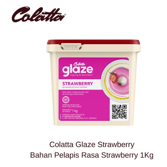 

Colatta Glaze STRAWBERRY 1kg