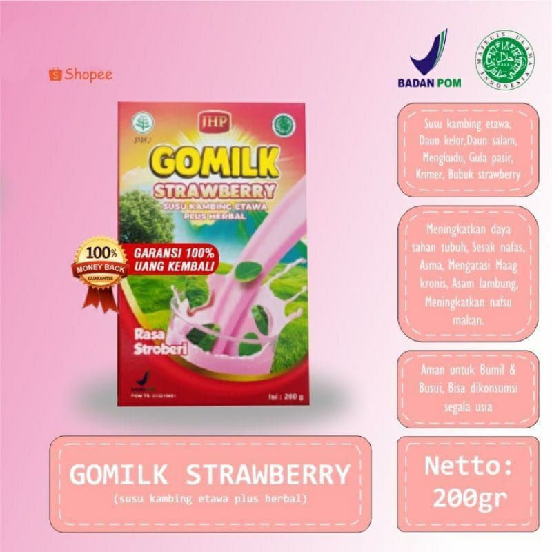 

GOMILK Susu Kambing Etawa Plus Herbal