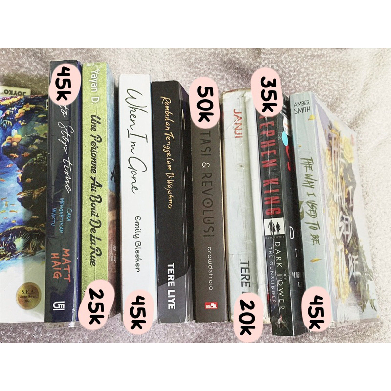 BUKU (✧ How to Stop Time ✧ Une Persone Au Bout De La Rue ✧ When I'm Gone ✧ Rotasi & Revolusi ✧ Janji