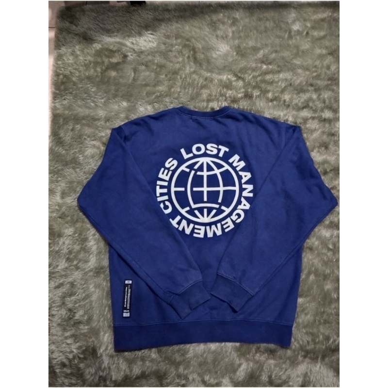 Crewneck LMC globe navy
