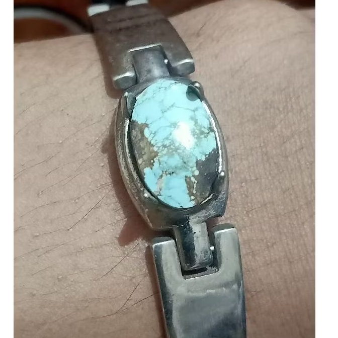 Gelang batu natural pirus Persia