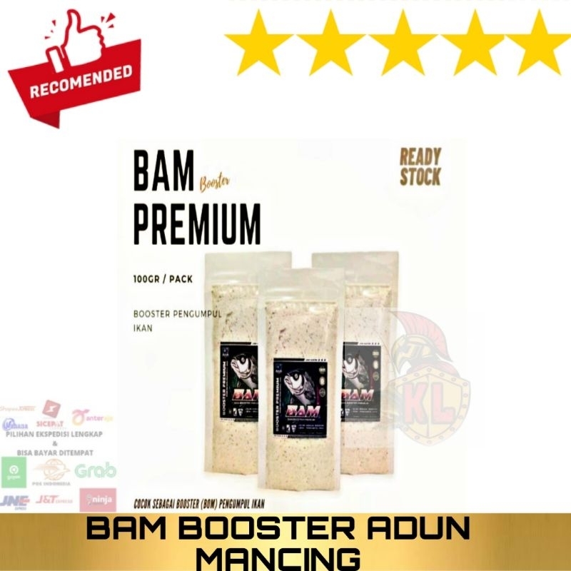 Bam Booster Pengumpul Ikan original Adun Mancing 100Gram