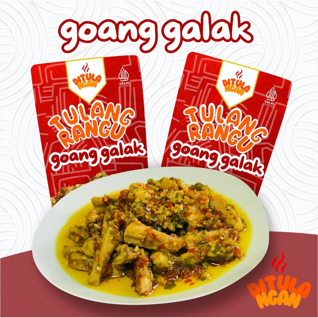 

Tulang Rangu Ayam sambal Goang pede mercon