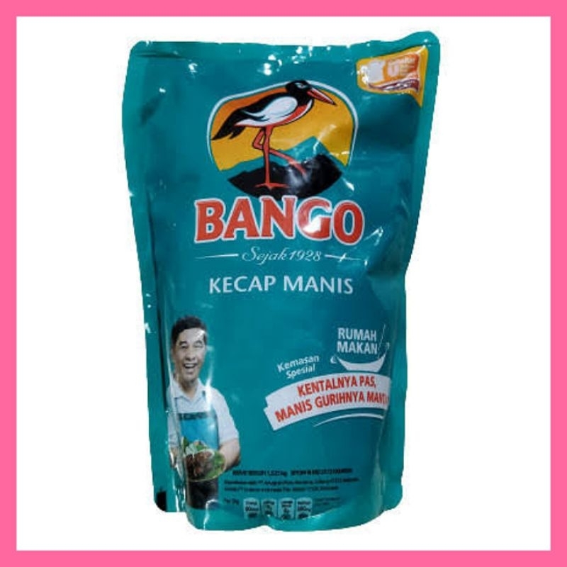 

kecap manis Bango pouch isi ulang 1525gr 1.5kg