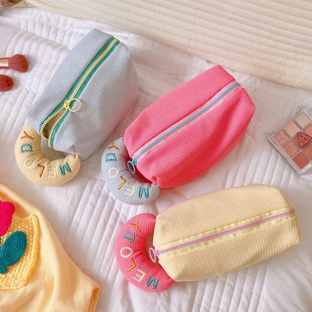 

TERLARIZZZ Mismi Alina Pencil Case Tas Kosmetik Kotak Pensil Cute Sekolah Perempuan Trendy PC4A