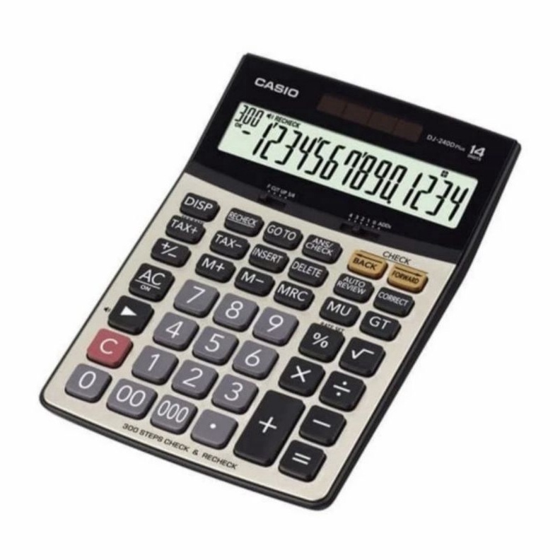 

HEBOH Kalkulator Casio DJ24D Plus Check Correct Calculator DJ24D Plus